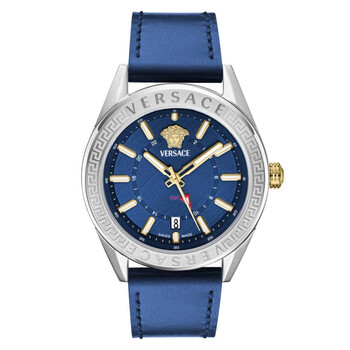 VCode GMT Quartz Blue Dial Watch VEAFA0124