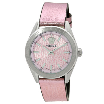 VCode Quartz Pink Dial Watch VE8I00124