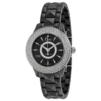 VIII Automatic Diamond Black Ceramic 33 mm Watch CD1235E1C001