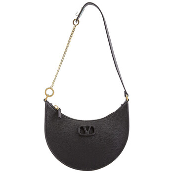 VLogo Mini Grained Calfskin Shoulder Bag
