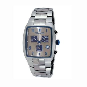 Valor Chronograph Quartz Grey Dial Watch PO1085TGYBU