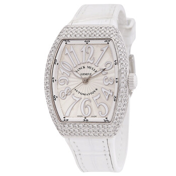 Vanguard Automatic Moon Phase Diamond Silver Dial Watch V 32 SC AT FO D AC BC