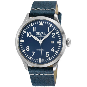 Vaughn Automatic Blue Dial Watch