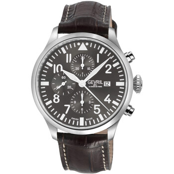Vaughn Chronograph Automatic Grey Dial Watch