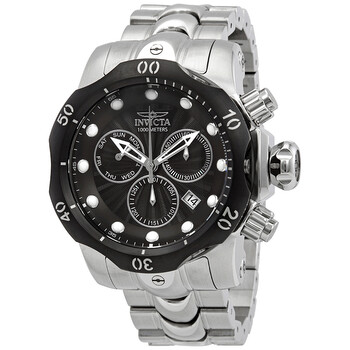 Venom Chronograph Black Dial Watch