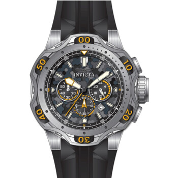 Venom Date Chronograph GMT Quartz Grey Dial Watch