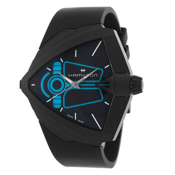 Ventura Quartz Black Dial Watch H24614330