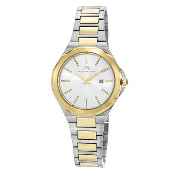 Victoria Goldtone Dial Watch 1241CVIS