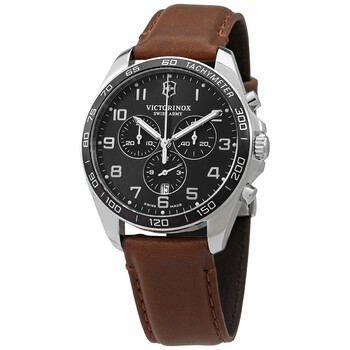 Victorivox FieldForce Classic Chronograph Quartz Black Dial Watch
