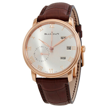 Villeret 18k Rose Gold Automatic Grey Dial Watch N06670A036042N055B