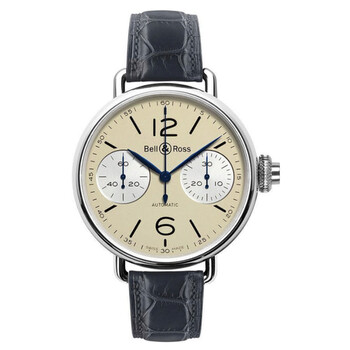 Vintage Chronograph Beige Dial Watch BRWW1MONOIVOSCR