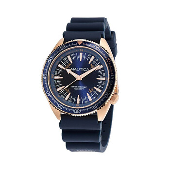 Vintage Quartz Blue Dial Watch NAPNVF306