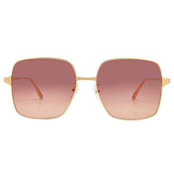 Violet Gradient Wrap Sunglasses CT0266S 003