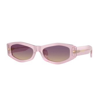 Violet Gradient Yellow Geometric Sunglasses VE4487 551370