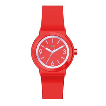 Vivid Red Dial Watch CR4703
