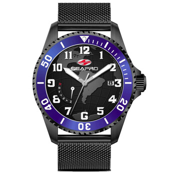 Voyager Black Dial Watch SP4762