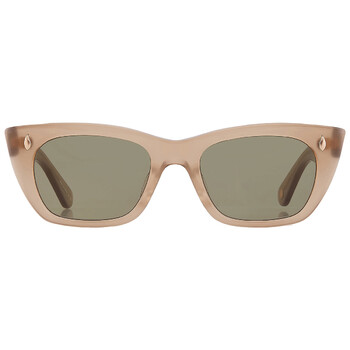 WEBSTER SUN Green Cat Eye Sunglasses 2138 CHANTGRN