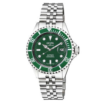 Wall Street Automatic Green Dial Watch 4859B
