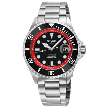 Wall street Automatic Black Dial Watch 41853A