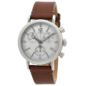 Waterbury Chronograph Quartz Silver Dial Watch TW2W20800
