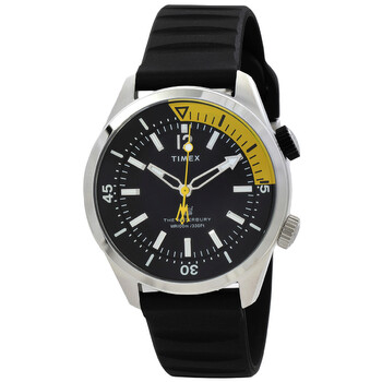 Waterbury Quartz Black Dial Watch TW2V73400VQ