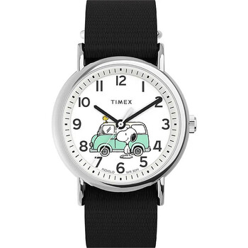 Weekender x Peanuts Van Quartz White Dial Watch TW2Y11800JT