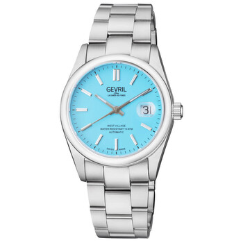 West Village Automatic Blue Dial Watch