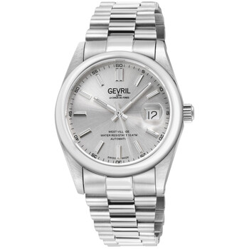 West Village Automatic Silver Dial Watch 48930B