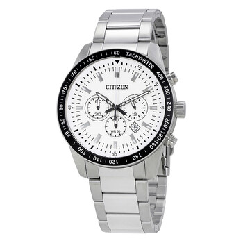 White Dial Chronograph Watch AN807151A