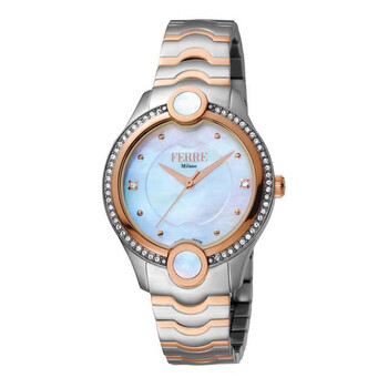 White Mother of Pearl Dial Watch FM1L082M0031