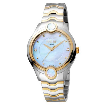 White Mother of Pearl Dial Watch FM1L083M0071