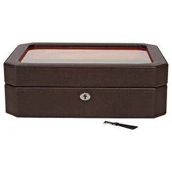 Windsor Ten Piece BrownOrange Watch Box