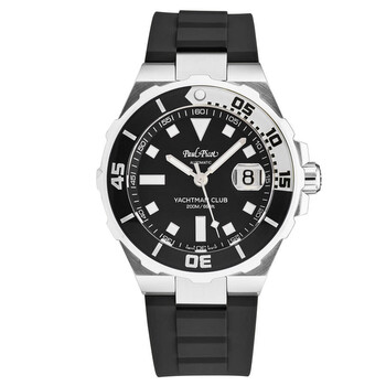 Yachtmanclub Automatic Black Dial Watch P1251NBL.SG.3614CM001
