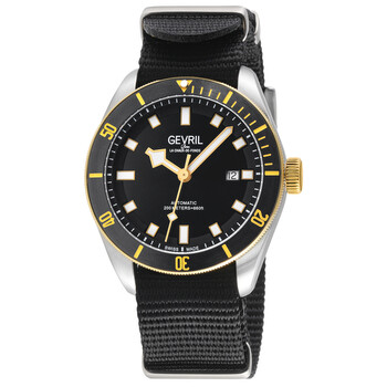 Yorkville Automatic Black Dial Watch 48608N