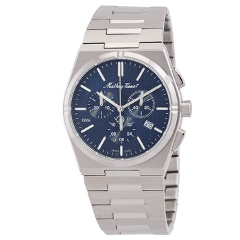 Zeus Chronograph Quartz Blue Dial Watch H118CHABU