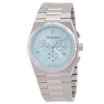 Zeus Chronograph Quartz Blue Dial Watch H118CHSK