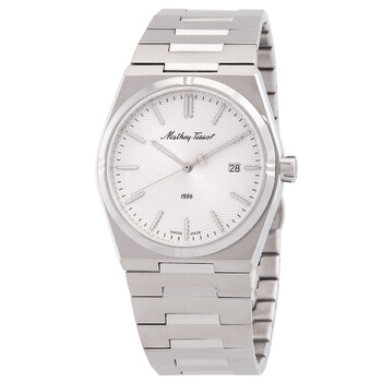 Zeus Silvertone Dial Watch H118AS