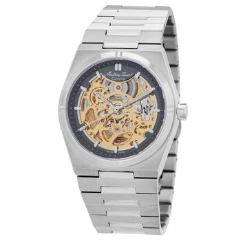 Zeus Skeleton Automatic Grey Dial Watch H118CFAS