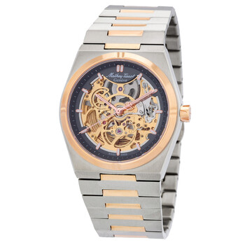 Zeus Skeleton Automatic Grey Dial Watch H118CFRS