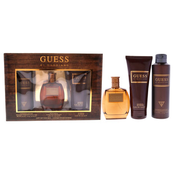 by Marciano by Guess for Men  3 Pc Gift Set 3.4oz EDT Spray 6.7oz Shower Gel 6.0oz Deodorizing Body Spray