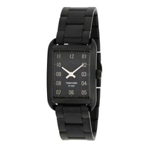 001 Quartz Black Dial Watch TF0120140885 STE