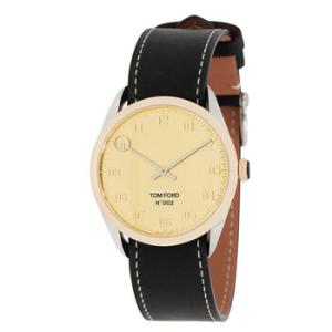002 Quartz Gold Dial Watch TF0120197081 BLA