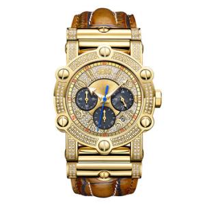 10 YR Anniversary Phantom 1.96 ctw Diamond  Chronograph Watch JB621510C