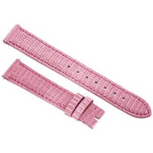 16 MM Shiny Bubble Gum Lizard Leather Strap