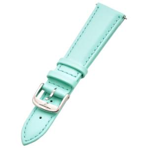 17 mm Turquoise Leather Watch Band L600159512