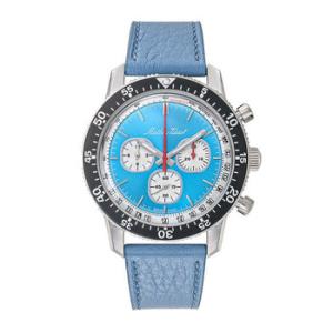 1968 Chronograph Automatic Blue Dial Watch TYPE1968SK
