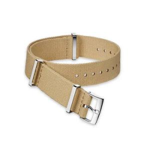 20 mm Beige Nato Watch Band O031CWZ007567