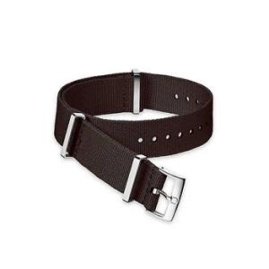 20 mm Dark Brown Nato Watch Band O031CWZ007566