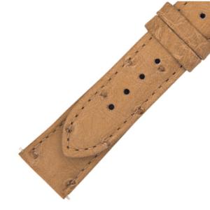 21 MM Matte Oryx Ostrich Leather Strap