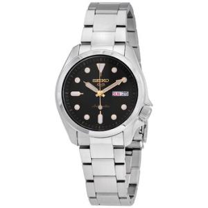 5 Automatic Black Dial Stainless Steel Watch SRPE57K1